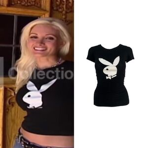 Vintage Playboy Bunny T-shirt As Seen On Holly Madison